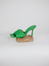 Load image into Gallery viewer, Green sandal heels with toe - size EU 36 Shoes Bottega Veneta 
