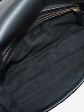 Load image into Gallery viewer, Black FF embossed Baguette shoulder bag Shoulder bags Fendi 
