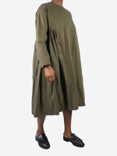 Load image into Gallery viewer, Green long-sleeved dress - size M Dresses Casey Casey 

