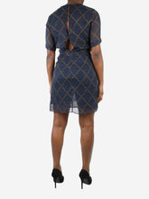 Load image into Gallery viewer, Navy short-sleeved dress - size FR 38 Dresses Isabel Marant 
