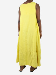 Ricorrobe Yellow sleeveless dress - size M