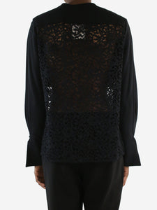 3.1 Phillip Lim Black lace pocket blouse - Size US 0
