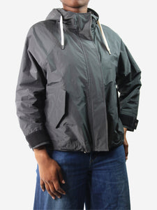 Brunello Cucinelli Grey hooded jacket - size IT 42