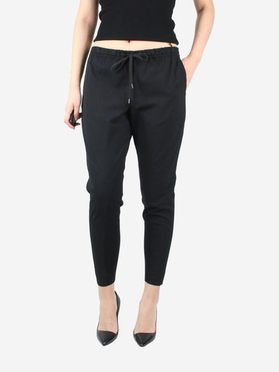 Black elasticated trousers - size UK 8 Trousers Scanlan Theodore 