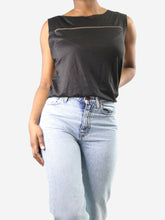 Load image into Gallery viewer, Black tank top - size UK 10 Tops Brunello Cucinelli 
