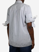 Load image into Gallery viewer, White pinstripe shirt - size UK 12 Tops Victoria Victoria Beckham 
