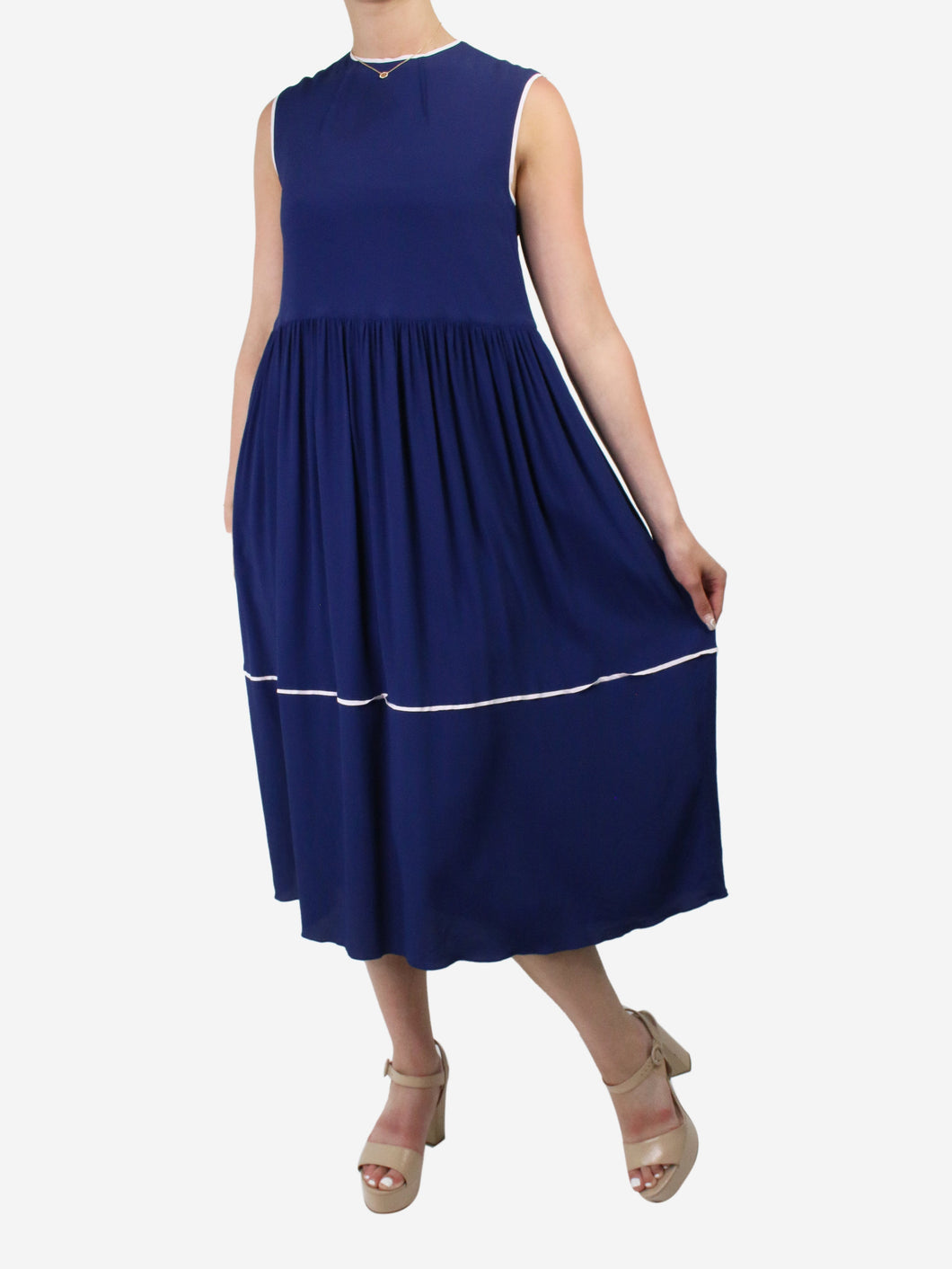 Blue sleeveless maxi dress - size IT 40 Dresses Marni 