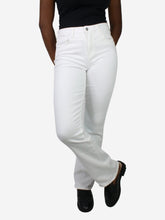 Load image into Gallery viewer, White jeans - size W28 Trousers L&#39;Agence 
