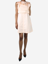Load image into Gallery viewer, Pink sleeveless ruffle dress - size FR 34 Dresses Chloe 

