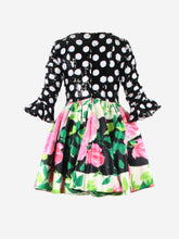 Load image into Gallery viewer, Multicoloured sequin polka dot and floral mini dress - size UK 8 Dresses Richard Quinn 

