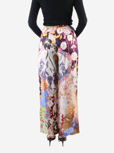 Load image into Gallery viewer, Etro Pink floral light straight-leg trousers - size UK 8 Trousers Etro 
