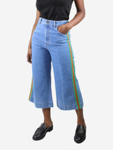 Load image into Gallery viewer, Blue cropped jeans - size W29 Trousers Gucci 
