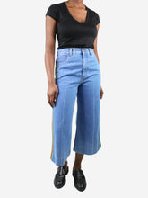 Load image into Gallery viewer, Blue cropped jeans - size W29 Trousers Gucci 
