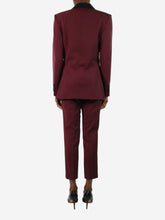 Load image into Gallery viewer, Red blazer and trousers suit set - size UK 6 Suits Racil 
