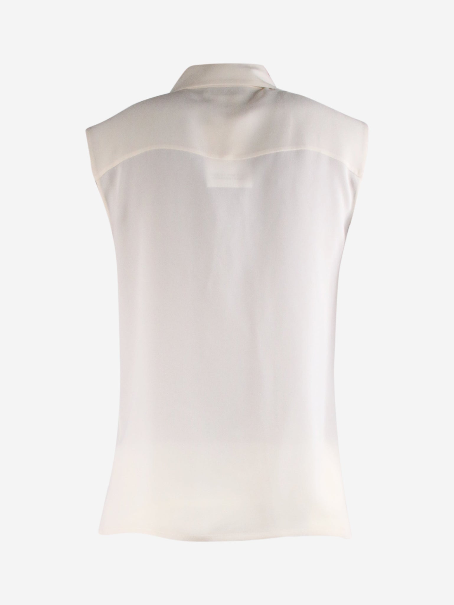 Silk blouse Chanel Beige size 36 FR in Silk - 34606919