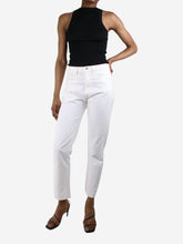 Load image into Gallery viewer, White twisted seam jeans - size W25 Trousers Toteme 
