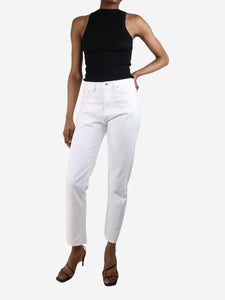 Toteme White twisted seam jeans - size W25