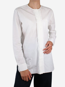Loro Piana White cotton pocket shirt - size IT 40