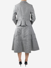 Load image into Gallery viewer, Black houndstooth skirt and jacket set - size XS/L Sets Comme Des Garçons 
