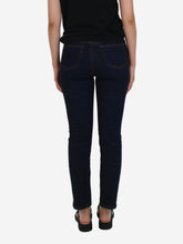 Load image into Gallery viewer, Blue straight-leg jeans - size UK 8 Trousers Self Cinema 
