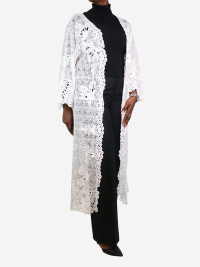 White floral lace cover-up - size L Coats & Jackets Polo Ralph Lauren 