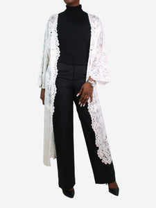 Polo Ralph Lauren White floral lace cover-up - size L
