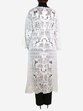 Load image into Gallery viewer, White floral lace cover-up - size L Coats &amp; Jackets Polo Ralph Lauren 
