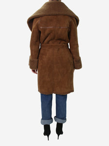 ARJÉ ARJÉ Brown shearling coat - size S