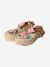 Load image into Gallery viewer, Multicolour espadrille platform sandals - size EU 36 Flat Sandals Missoni 
