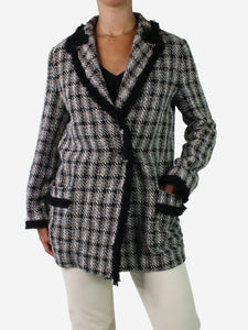 Etro Black tweed single-breasted jacket - size IT 42