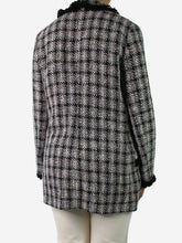 Load image into Gallery viewer, Black tweed single-breasted jacket - size IT 42 Coats &amp; Jackets Etro 
