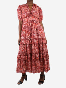 Ulla Johnson Red printed dress - size US 10
