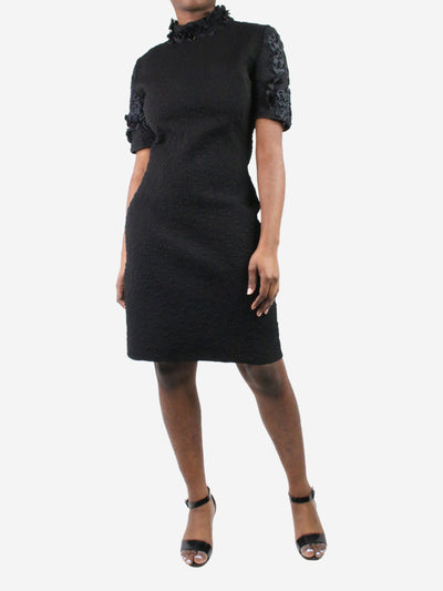 Black floral dress - size IT 46 Dresses Fendi 