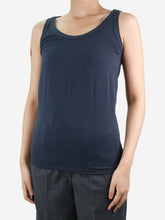 Load image into Gallery viewer, Blue tank top - size M Tops Brunello Cucinelli 
