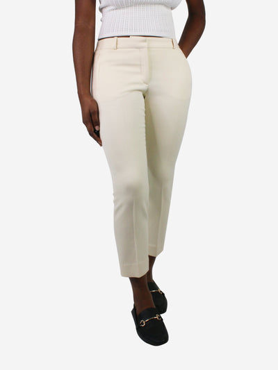 Cream trousers - size FR 38 Trousers Joseph 