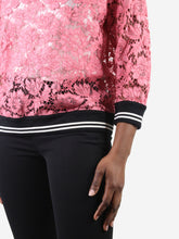 Load image into Gallery viewer, Pink lace top - size XL Tops Valentino 
