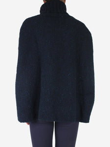 Bamford Blue wool-cashmere jumper - size M