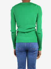 Load image into Gallery viewer, Green sleeveless top and cardigan set - size XS Sets ME+EM 

