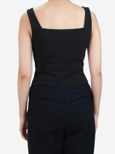 Load image into Gallery viewer, Black waistcoat top - size US 2 Tops Paige 
