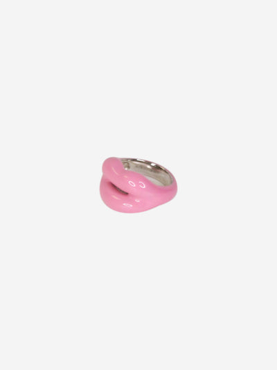 Pink lips ring Jewellery Hotlips by Solange 
