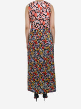 Load image into Gallery viewer, Multicoloured sleeveless floral and check patterned dress - size IT 42 Dresses McQ 
