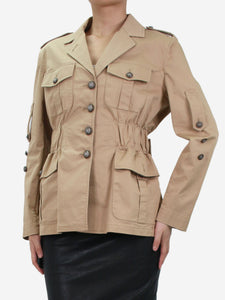 Dolce & Gabbana Neutral buttoned jacket - size IT 42