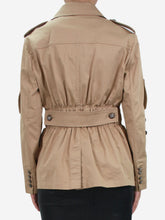 Load image into Gallery viewer, Neutral buttoned jacket - size IT 42 Coats &amp; Jackets Dolce &amp; Gabbana 
