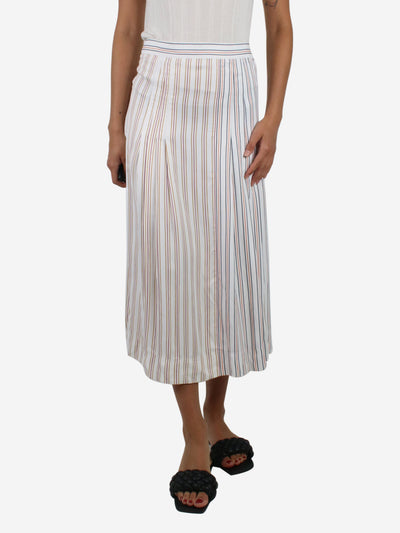 Multicoloured striped midi skirt - size UK 8 Skirts Victoria Beckham 