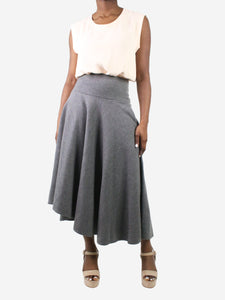 Bamford Grey wool blend skirt - size M