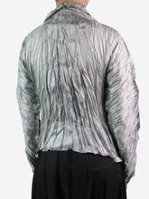 Load image into Gallery viewer, Grey crinkled high-neck tops - Brand size 3 Tops Pleats Please 
