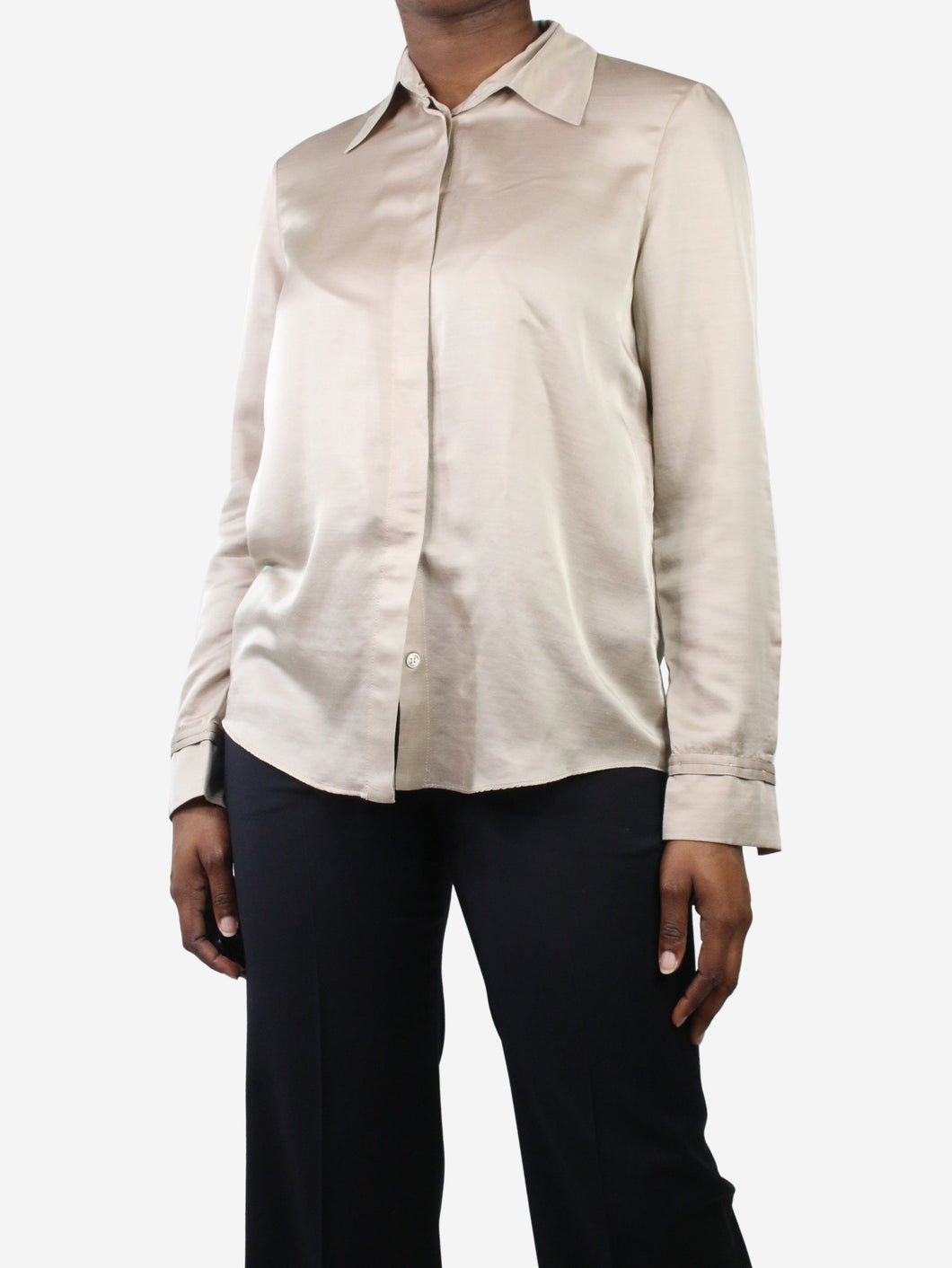 Neutral button up shirt - size IT 42 Tops Gabriela Hearst 