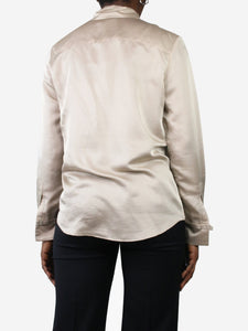Gabriela Hearst Neutral button up shirt - size IT 42