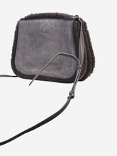 Load image into Gallery viewer, Grey embroidered detailed cross-body bag Cross-body bags Loro Piana 
