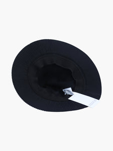 Homme Plisse Black pleated hat